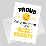 GCSE Results Congratulations Card Well Done Card Son Daughter