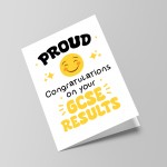 GCSE Results Congratulations Card Well Done Card Son Daughter