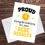 GCSE Results Congratulations Card Well Done Card Son Daughter