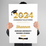 Graduation Gift Graduation A3 Print Personalised Graduation Gift