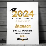 Graduation Gift Graduation A3 Print Personalised Graduation Gift