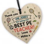 Personalised Gift For PE Teacher PE Teacher Thank You For Him