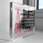 Dance Teacher Gifts Ballet Tap Jazz Modern Dance Teacher Gift