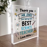 Science Teacher Gift Personalised Gift For Science Teacher