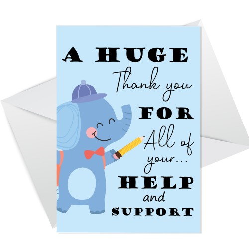 Thank You Teacher Card Thank You Greeting Cards For Teacher