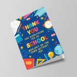 Thank You Card For School Teacher and Teaching Assistant TA Card