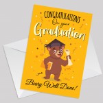 Congratulations On Your Graduation Beary Well Done Cards