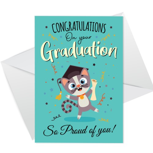 Congratulations On Your Graduation So Proud Of You Card