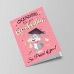 Congratulations On Your Graduation Card Proud Of You Card