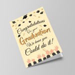 Graduation Card For Daughter Son Granddaughter Grandson