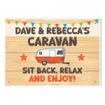 Personalised Sign For Caravan Funny Caravan Gift Caravan Plaque