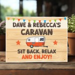 Personalised Sign For Caravan Funny Caravan Gift Caravan Plaque