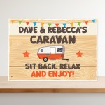 Personalised Sign For Caravan Funny Caravan Gift Caravan Plaque