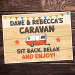 Personalised Sign For Caravan Funny Caravan Gift Caravan Plaque