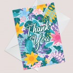 Thank You Card Floral Design Teacher Teaching Assistant Wedding