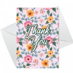 Thank You Card Wedding Teacher Teaching Assistant Nurses Doctor