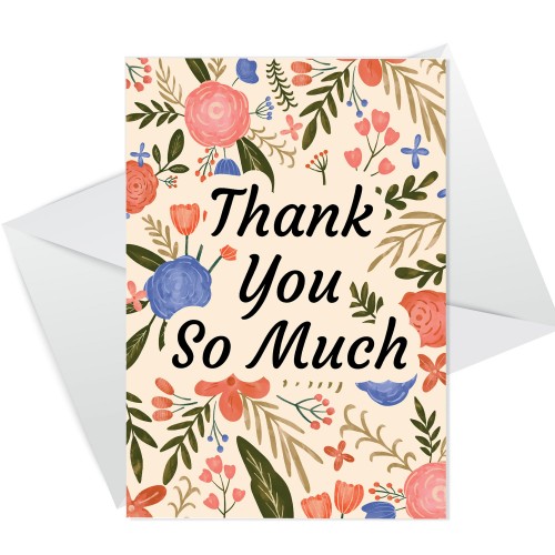 Thank You Card For Women Wedding Teacher Teaching Assistant