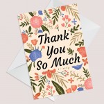 Thank You Card For Women Wedding Teacher Teaching Assistant