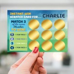 Personalised Scratch Card Gift For Boys, Birthday Gifts For Son 