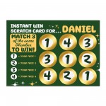 Personalised Custom Scratch Card Reveal Gift For Him Birthday