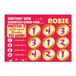 Personalised Scratch Card Gift For Boyfriend Girlfriend Husband 