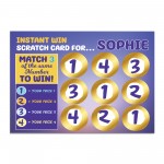 Personalised Scratch Card Reveal Gift For Girls Women Friendship