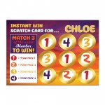 Personalised Scratch Card Gift For Men Women Christmas Birthday 