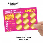 Personalised Scratch Card Gift Her Birthday Gifts For Women