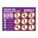 Personalised Gift For Her Scratch Card Birthday Girlfriend Wife