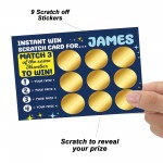 Scratch Card Reveal Personalised Gift For Men Him Son Christmas