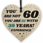 60th Birthday Funny Gift For Men Women Him Her Sixty Years