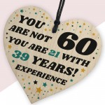 60th Birthday Funny Gift For Men Women Him Her Sixty Years