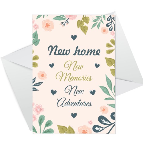 Congratulations Card For New Home Couple Keepsake Card