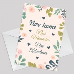 Congratulations Card For New Home Couple Keepsake Card