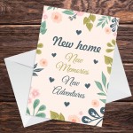 Congratulations Card For New Home Couple Keepsake Card