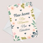 Congratulations Card For New Home Couple Keepsake Card