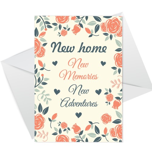 New Home Card Congratulations Card For Couple Keepsake Card