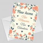 New Home Card Congratulations Card For Couple Keepsake Card