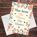 New Home Card Congratulations Card For Couple Keepsake Card