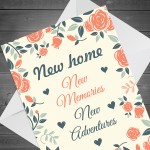 New Home Card Congratulations Card For Couple Keepsake Card