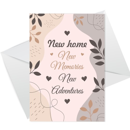 Handmade New Home Card Congratulations Card For Couple