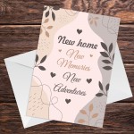 Handmade New Home Card Congratulations Card For Couple