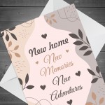 Handmade New Home Card Congratulations Card For Couple