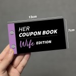 Coupon Book Gift For Wife Couple Gift Fun Coupon Book Birthday