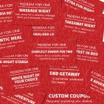 Coupon Book Gift For Boyfriend Wife Date Night Cards Couple