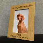 Personalised Pet Memorial 5x7 Frame Pet Memorial Gifts Dog Cat