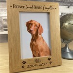 Personalised Dog Pet Memorial 5x7 Frame Animal Pet Memorial Gift