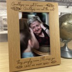 Until We Meet Again Wooden Photo Frame Mum Dad Nan Grandad Nanny