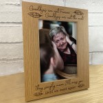 Until We Meet Again Wooden Photo Frame Mum Dad Nan Grandad Nanny