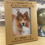 Personalised Pet Memorial 7x5 Photo Frame Dog Puppy Cat Pet Gift